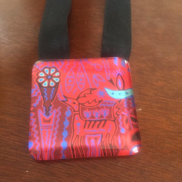 Glass Art Neckless - Picture 1 of 6